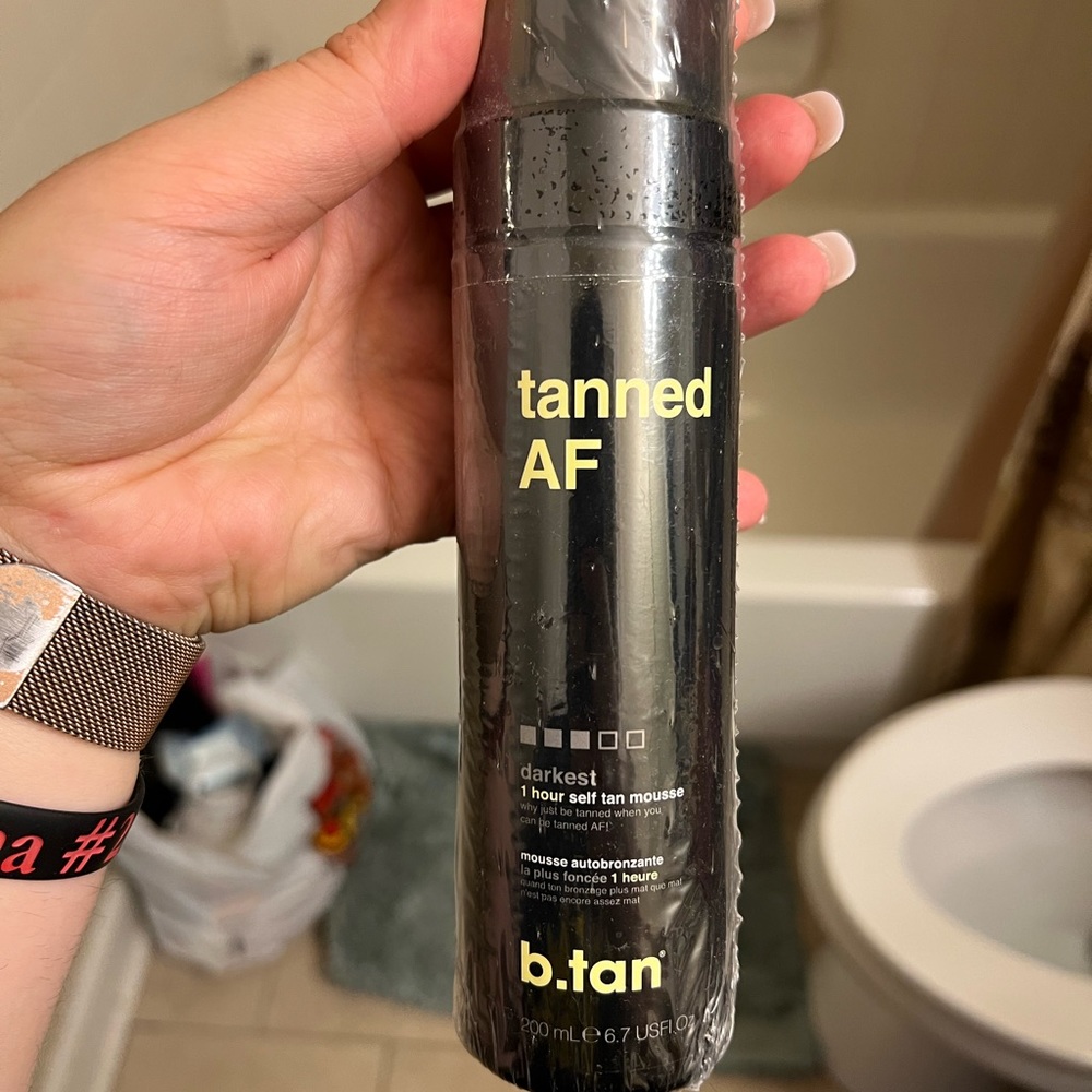 never used tanning lotion